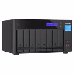 QNAP TVS-h874T NAS Tower Intel® Core™ i7 32 GB DDR4 112 TB HDD QuTS hero Black