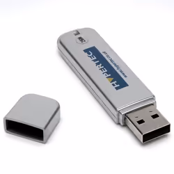 Hypertec 16GB USB2.0 EnCryptPLUS HyperDrive AES-256 Edition, 16 GB, USB Type-A, 2.0, Cap, Password protection, Silver
