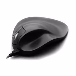 Hippus A Hippus product- the HandShoe LightClick is a black ergonomic