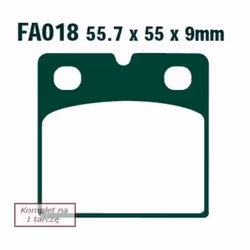 Brake pad set; EBC Brakes
