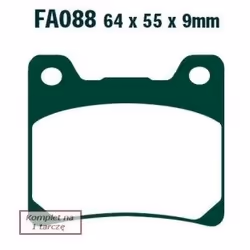 Brake pad set; EBC Brakes