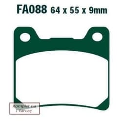 EBC Brakes FA088 Brake pad set