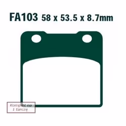 Brake pad set; EBC Brakes