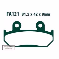 Brake pad set; EBC Brakes