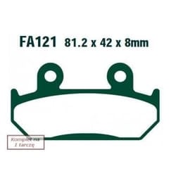 EBC Brakes FA121 Brake pad set