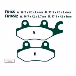 Brake pad set; EBC Brakes