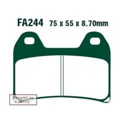 EBC Brakes FA244 Brake pad set