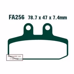 Brake pad set; EBC Brakes