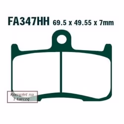 Brake pad set; EBC Brakes