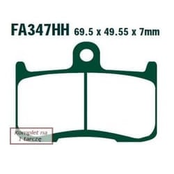 EBC Brakes FA347HH Brake pad set