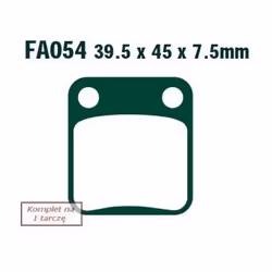 Brake pad set; EBC Brakes