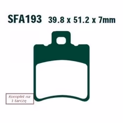 Brake pad set; EBC Brakes