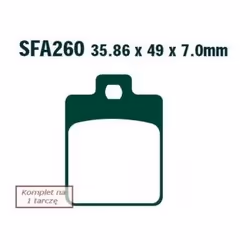 Brake pad set; EBC Brakes