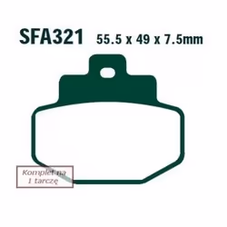 Brake pad set; EBC Brakes