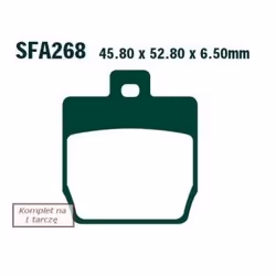 Brake pad set; EBC Brakes
