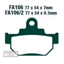 Brake pad set; EBC Brakes