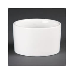 Olympia Whiteware Contemporary Ramekins 90mm (Pack of 12)
