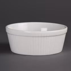 Olympia Whiteware Round Pie Dishes 134mm (Pack of 6) - [C042]