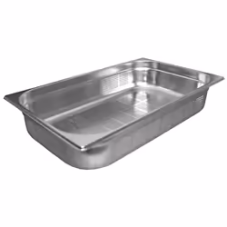 Vogue Stainless Steel Perforated 1/1 Gastronorm Pan 150mm - [K842]