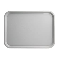 Kristallon Large Polypropylene Fast Food Tray Grey 450mm - [P508]