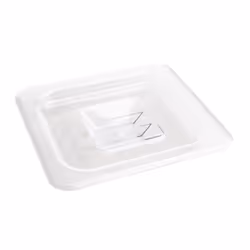 Vogue Polycarbonate 1/6 Gastronorm Lid Clear - [U248]