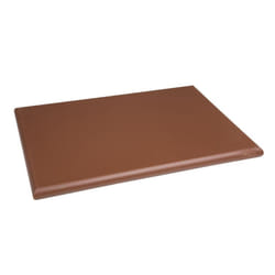 Hygiplas Extra Thick High Density Brown Chopping Board Standard - [J035]