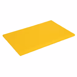Hygiplas Extra Thick High Density Yellow Chopping Board Standard - [J039]