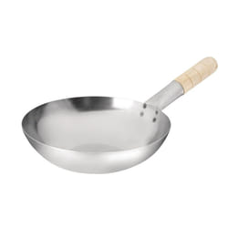 Vogue Mild Steel Wok Flat Base 254mm - [K295]
