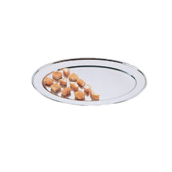 Olympia Stainless Steel Oval Serving Tray 350mm