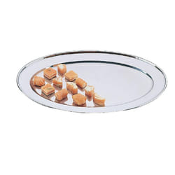 Olympia Stainless Steel Oval Service Tray 500mm - [K367]