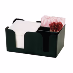 Kristallon Plastic Bar Caddy Black - [F980]