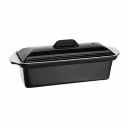 Vogue Black Cast Iron Pate Terrine Mould 1.3Ltr - [U559]