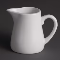 Olympia Whiteware Cream and Milk Jugs 170ml 6oz (Pack of 6) - [U819]