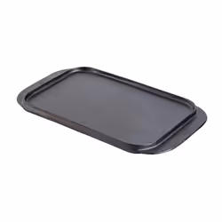 Vogue Reversible Cast Iron Double Griddle Pan - [M650]
