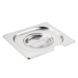 Vogue Stainless Steel 1/6 Gastronorm Notched Lid - [CB175]