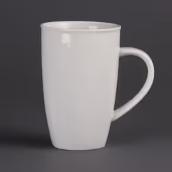 Olympia Whiteware Latte Mugs 400ml 14oz (Pack of 6) - [CB700]