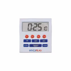 Hygiplas Big Digit Timer 80X80X25mm Kitchen Catering Food Preparation