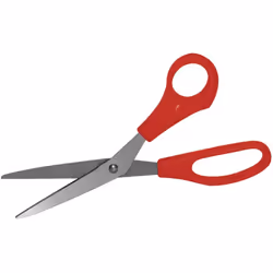 Hygiplas Red Colour Coded Scissors - [DM036]