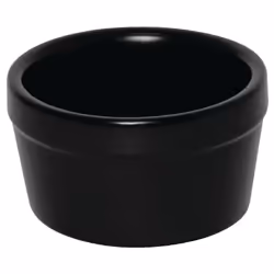 Olympia Mediterranean Ramekins Black 95mm (Pack of 6) - [DK831]
