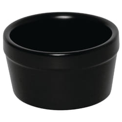 Olympia Mediterranean Ramekins Black 95mm (Pack of 6) - [DK831]