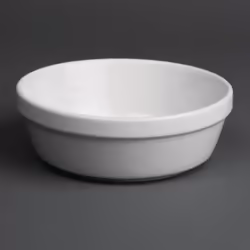 Olympia Whiteware Round Pie Bowls 137mm (Pack of 6) - [DK809]