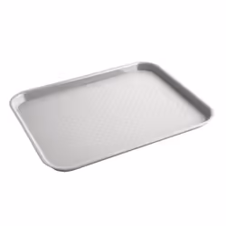 Kristallon Small Polypropylene Fast Food Tray Grey 345mm - [DP217]