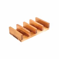 Olympia Acacia Wood Taco Stand