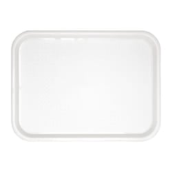 Kristallon Small Polypropylene Fast Food Tray White 345mm - [GF995]