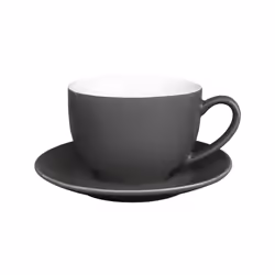 Olympia Cafe Cappuccino Cups Charcoal 340ml (Pack of 12)