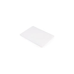 Hygiplas Chopping Board Small White 229x305x12mm Kitchen Cutting Slicing
