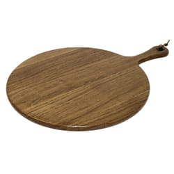 Olympia Acacia Wood Round Wooden Paddle Board 355mm - [GM262]