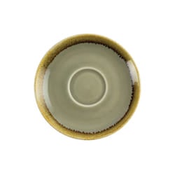 Olympia Kiln Cappuccino Saucer Moss 140mm (Pack of 6)