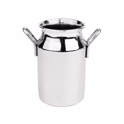 Olympia Stainless Steel Mini Milk Churn Medium 120ml