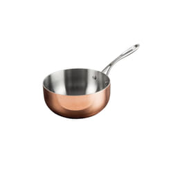 Vogue Tri Wall Copper Flared Saute Pan 200mm - [CM677]